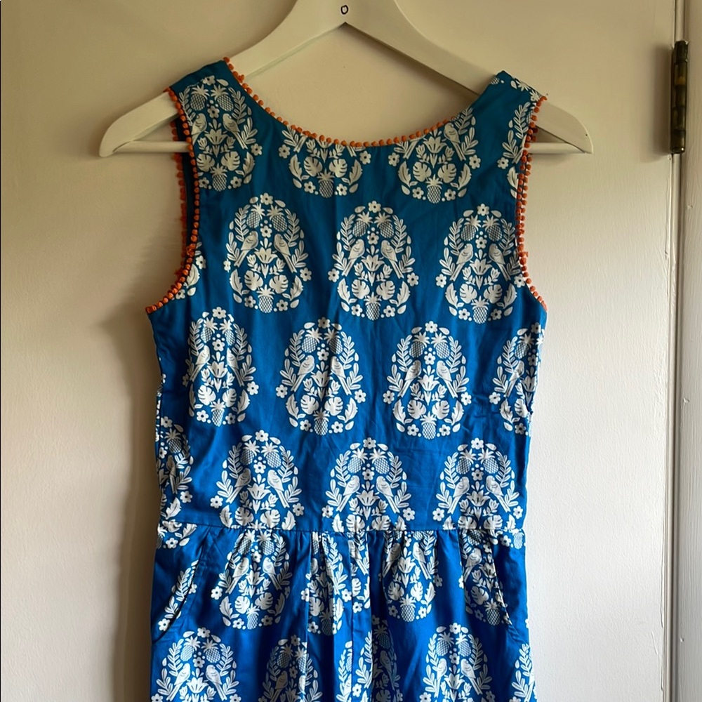 Boden Sleeveless Wide Leg Jumpsuit